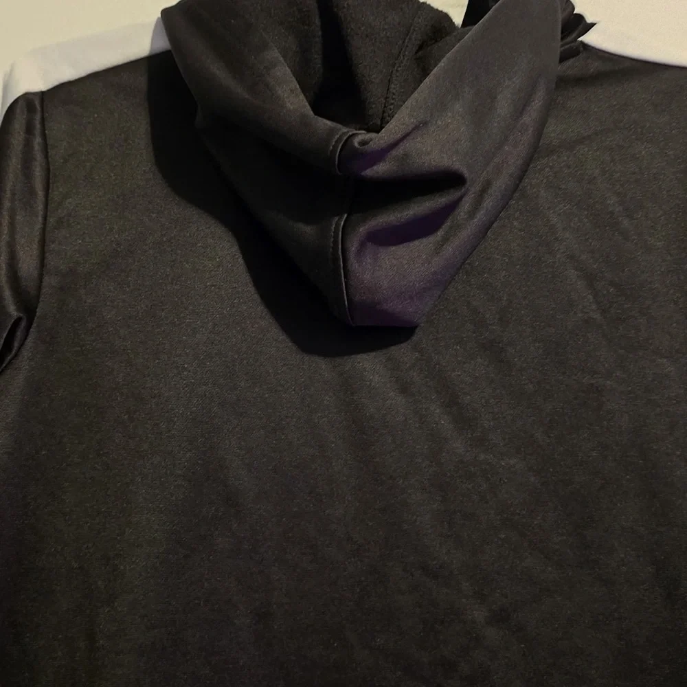 Puma Black Hoodie with White Accents